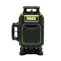 Niveau laser 4D LS-4JG 16 lignes avec batterie intégrée 4000 mAh – Outil professionnel