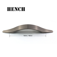 Poignées et poignées de porte en aluminium de style ferme de luxe pour armoires de cuisine
