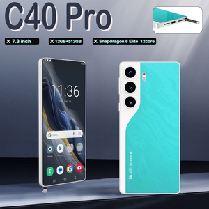 Nouveauté C40 Pro Original 16 Go + <span class=keywords><strong>1</strong></span> To <span class=keywords><strong>Android</strong></span> 15 Grand écran HD Dual Decacore 5G 144Hz Personnalisé Global 15 5G Smartphones - Product Image 5