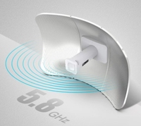CPE de Largo Alcance de 25 KM, Puente Inalámbrico de 900 Mbps y 5.8 GHz, Punto de Acceso de Alta Potencia de 1000 mW, Enrutador, Antena AP Wifi con Ganancia de 26 dBi, Repetidor