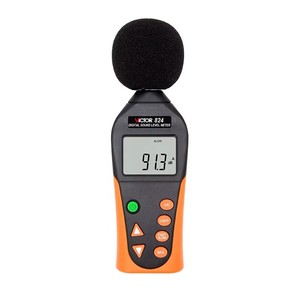 Victor 824 Professionele Decibelmeter Meetbereik 30dba-130dba Geluidsgeluidsniveau <span class=keywords><strong>Meter</strong></span> Klasse 1 Hoge Nauwkeurigheid - Product Image 2