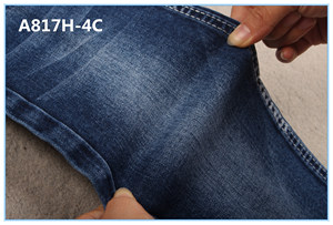 A817H-4C 11 oz coton sergé stretch denim tissu pour hommes à Égypte Maroc Tunisie Colombie Venezuela Bolivie - Product Image 5