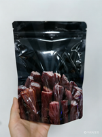 Sachet Doypack Personnalisé Imprimé avec Fenêtre, Refermable, Qualité Alimentaire, pour Snacks, Bonbons et Friandises pour Animaux
