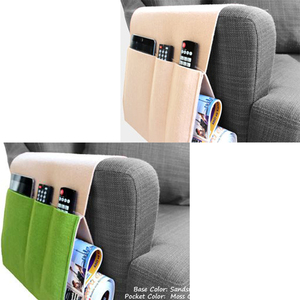 Multifunctional Custom logo Printing Bed Storage Bag <strong>Sofa</strong> Organizer Bags Hanging Felt Bedside <strong>Caddy</strong> - Product Image 2