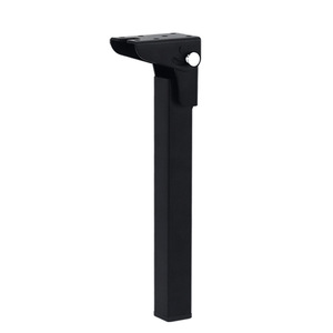 Patas Plegables de Tubo Cuadrado para Muebles, Soporte Metálico Resistente para Gabinetes, Altura Ajustable, Diseño Industrial - Product Image 2