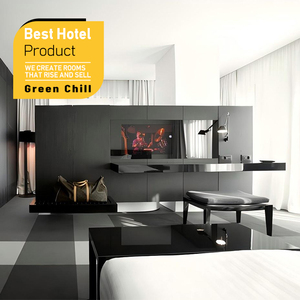 Modern Comfortable Hotel Bedroom Furniture Stylish <b>Bed</b> Design For Luxury Hotel Resort Villa High <b>End</b> Guest Room Matching Layout - Product Image 1