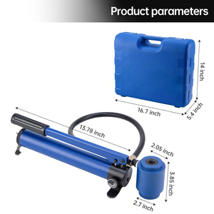 ชุดเครื่องมือเจาะรูท่อไฟฟ้าไฮดรอลิก 80KN พร้อมชุดอุปกรณ์ KO ขนาด 12~2 นิ้ว - Product Image 4