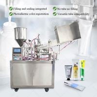 Machine de remplissage de tubes en plastique pour crème pour les mains, dentifrice, pommade, graisse, eau cosmétique, shampoing, peinture et produits alimentaires