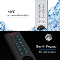 Serrure de porte intelligente numérique Secukey TTlock WIFI avec lecteur d'empreintes digitales, accès sans clé, carte Mifare 13,56 MHz