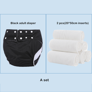 Riutilizzabile pannolino per <span class=keywords><strong>adulti</strong></span> produttore per anziani anziani a buon mercato prezzo all'ingrosso Senior pannolino impermeabile campione gratuito ospedale - Product Image 2