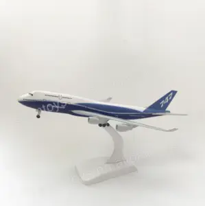 波音B747-400原装压铸模型飞机20厘米1/300金属飞机模型接受OEM定制