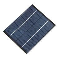 Panneau solaire compact 2W 6V 110*136mm en PET avec connecteur JST Ph2.0 pour chargeur de batterie de jouet à LED - Vente flash