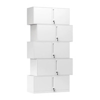 Armoire de rangement métallique personnalisée en acier pour entrepôt, garage, maison, bureau