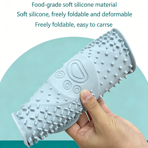 Alfombrilla de Silicona Antideslizante para Perros, Diseño Moderno, a Prueba de Fugas, para Comer Lentamente, Fácil de Limpiar, Reutilizable - Product Image 2