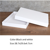 T-Shirt de luxe en carton, boîte d'emballage cadeau en papier, boîtes d'emballage pour vêtements, 10 pièces