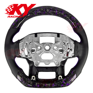Accesorios para Automóviles Ford Ranger Raptor XTL XLT Sport, Volante Personalizado de Fibra de Carbono con Pantalla LED de RPM - Product Image 4