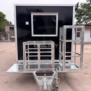 Remorque alimentaire de 13 pieds certifiée DOT USA, remorque de restauration rapide, camion de restauration avec plan de travail en acier inoxydable - Product Image 4