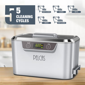 PELCAS CDS-300 Dispositif de <span class=keywords><strong>nettoyage</strong></span> de bagues en or à ultrasons de qualité professionnelle pour <span class=keywords><strong>bijoux</strong></span> en argent - Product Image 3