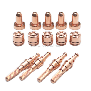 Copper Plasma Cutting <strong>Consumable</strong> Electrode 220842 220777 Plasma Cutter Tips 220941 220930 220819 Shield 220817 220993 Cutting