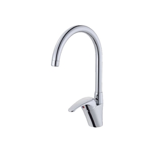 Robinet de cuisine moderne à montage sur plan avec bec flexible, installation facile - Product Image 1