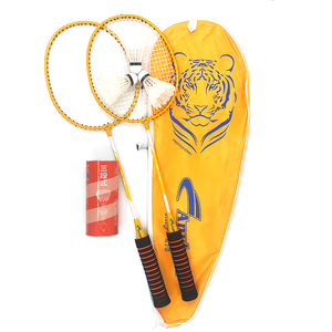 Vente directe d'usine d'origine en gros acier personnalisé pas cher Anyball raquettes <span class=keywords><strong>de</strong></span> <span class=keywords><strong>badminton</strong></span> ensemble pour le sport et l'entraînement - Product Image 2