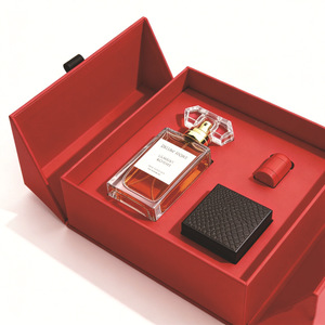 MOQ 100 – Coffret Cadeau Parfum Floral-Oriental pour Femme avec Vaporisateur EDP et Emballage Rouge Luxe – <span class=keywords><strong>Brume</strong></span> Corporelle – Parfum OEM - Product Image 4