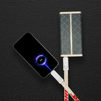 Cable de Carga Rápida 3A 6 en 1 con Logotipo Personalizado, Tendencia 2026, con Cordón para el Cuello, Micro USB Tipo C, Regalos Promocionales Empresariales