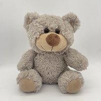 Usine en gros gris ours en peluche poupée dessin animé en peluche activité cadeau cadeau de vacances