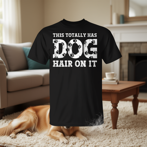 Esta camiseta tiene pelos de perro por todas partes, para amantes de los perros. - Product Image 3