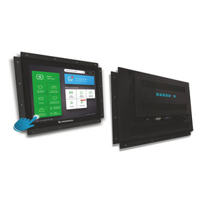 Écran industriel à cadre ouvert de 15 pouces, interface multipoint capacitif projetée, HDMI DVI VGA, boîtier métallique, moniteur - Product Image 1