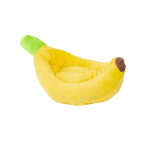 Cartoon Banana Pet <b>Bed</b> Cotton Plush <b>Nest</b> Removable Washable Dog Cat Sleeping <b>Bed</b> All Seasons Indoor Outdoor - Product Image 5