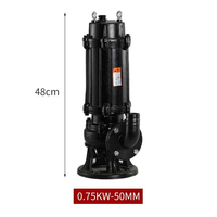 Pompe submersible haute pression grande capacité pour eaux usées et traitement des eaux usées - Offre Spéciale