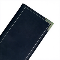 Porte-menu en cuir PU, porte-menu imperméable avec logo personnalisé pour l'hôtellerie et la restauration