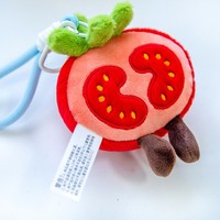 Fruit Party Pop Bittere Kalebas Tomat Pluche Speelgoed Hangertje Geborduurd Valentijnsdag Stressverlichting Schattig Feestdag Cadeau Groothandel