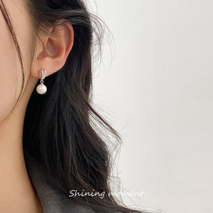 Collier en argent S925 avec perles rondes segmentées ondulées en tube incurvé, perles françaises et chaîne de clavicule de niche D8728 - Product Image 4