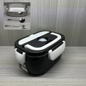 Boîte Repas Chauffante Électrique USB pour Maison et Voiture en Acier Inoxydable 304 avec Récipient Amovible - Product Image 2