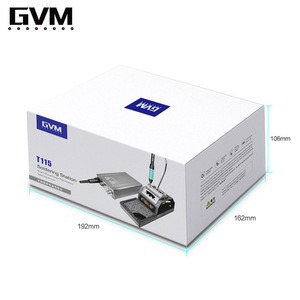 GVM T115 Station de soudage à température constante Auto Sleep Quick Heating 45W Station de soudage pour réparation de téléphones portables et <span class=keywords><strong>fer</strong></span> à <span class=keywords><strong>souder</strong></span> - Product Image 6