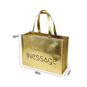 新型环保PP/PC层压金属表面袋工厂销售各种处理购物包装标志/印刷图案 - Product Image 4