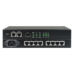 Voip 8 Voice Over IP FXS/FXO Over Ethernet Gateway