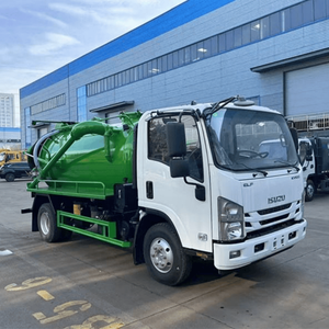 Precio de Fábrica, Camión de Succión de Aguas Residuales Isuzu KV100, Camión con Bomba de Vacío de 6 Metros Cúbicos en Venta - Product Image 1
