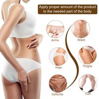 Crema Adelgazante de Jengibre de 50 ml, Crema Corporal Quemagrasas para Abdomen, Muslos, Brazos y Caderas