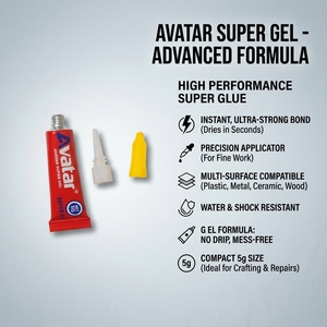 Gel de Cianoacrilato Transparente <span class=keywords><strong>Avatar</strong></span> Directo de Fábrica, Fácil de Usar y de Aplicar Rápidamente, Súper Adhesivo - Product Image 4