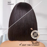 Perruque partielle noire pour femme, avec dentelle transparente sur le devant, en fibre haute température, sans colle, avec ligne de cheveux naturelle, emballage et logo personnalisables