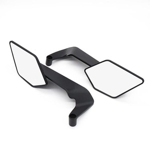 Espejo Retrovisor Universal Modificado para Motocicleta con Luz de Señal de Giro, Kits de Espejos Retrovisores Ajustables, Espejo Giratorio Tipo Ala de Viento - Product Image 1
