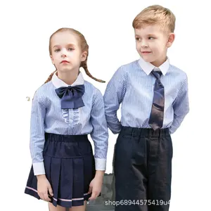Модный Индивидуальный значок, униформа для французских детей начальной школы, костюм в стиле плюща для детского сада, услуги дизайна одежды
