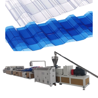 Machine de fabrication de tuiles émaillées PVC, feuille de sol PET, panneau mural en polycarbonate PC, ligne de production
