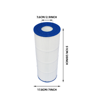 Venta Directa de Fábrica: Cartucho de Filtro para Jacuzzi/SPA de 4x80 Pies Cuadrados, BC80, 20 Pulgadas x 7 Pulgadas, Repuesto para Cartucho de Filtro de <span class=keywords><strong>Piscina</strong></span> - Product Image 1