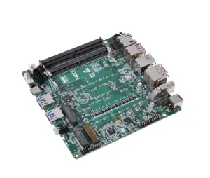Zunsia Motherboard Intel Core generasi 12/13, Motherboard industri CPU I7-1360P Motherboard kios pembayaran 2 * DDR5 64GB Nano Itx Motherboard