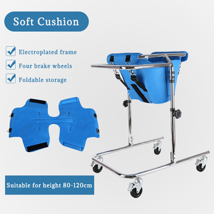 Déambulateur en acier carbone épaissi, aide à la <span class=keywords><strong>marche</strong></span> courte pour enfants hémiplégiques - Product Image 4