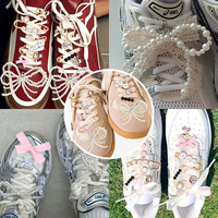 30 pièces de boucles de lacets en alliage métallique avec pierres de cristal et strass, accessoires et décorations pour chaussures, breloques pour femmes
